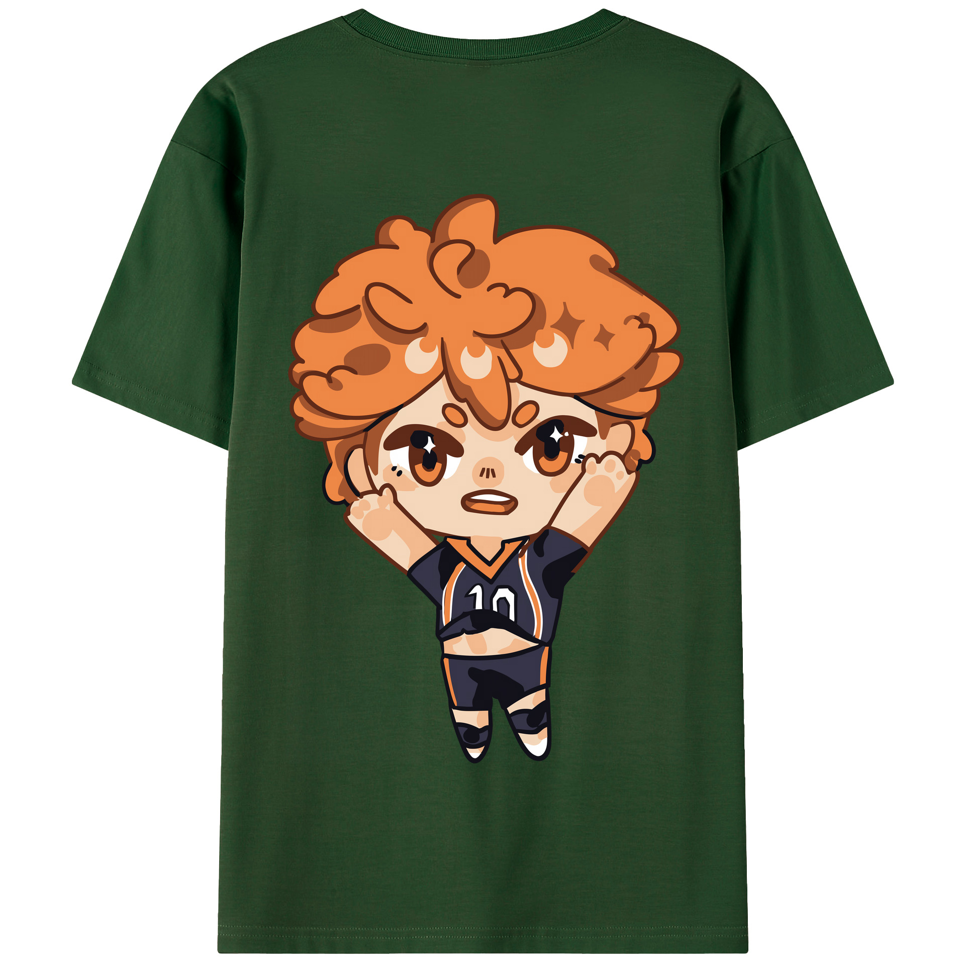 （画像用） ハイキュー!! Haikyu!! 綿100％半袖Tシャツ（背面プリント）